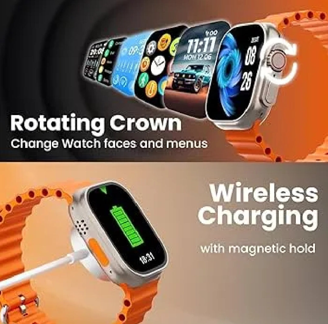 S8 Ultra Bluetooth Smart Watch for men & Women (Random color)
