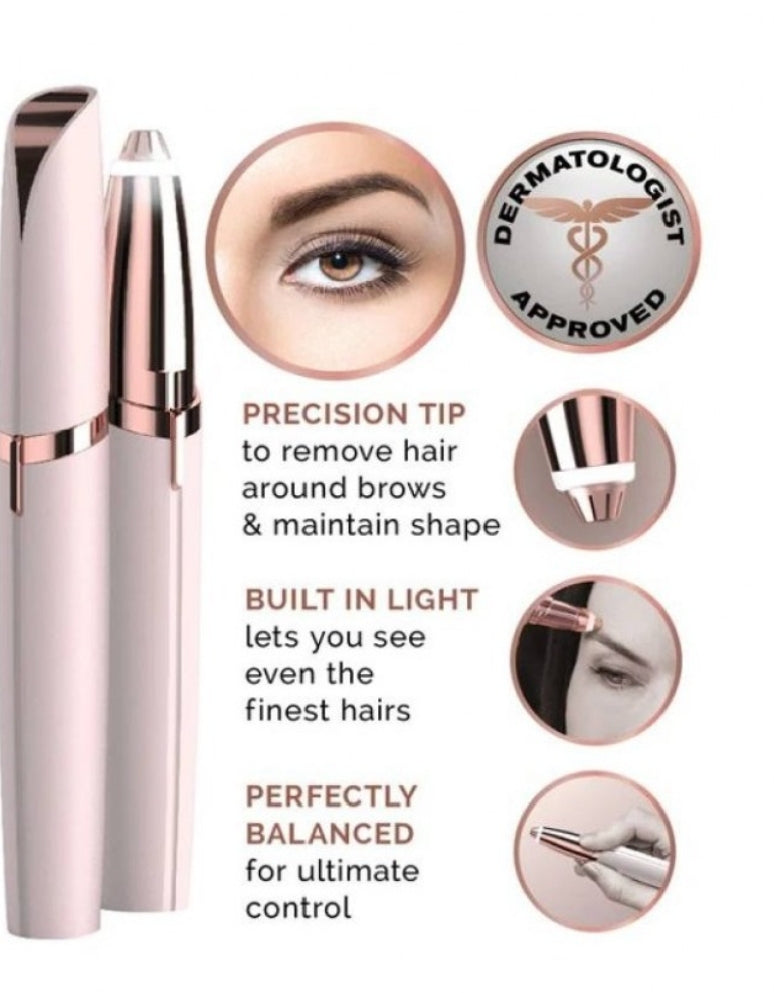 Flawless Brows Eyebrow Hair Remover Machine - (chargeable )