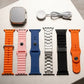 Ultra 2 Smart Watch Big 2.01 Infinite Display 7 in 1 Strap Set with Wireless Charging