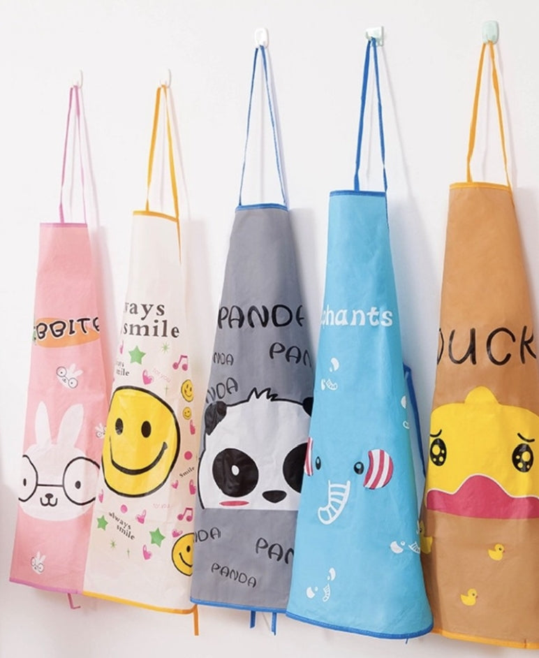 EVA Material Apron – Soft & Elastic, Random Character Design