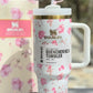 Stanley Printed Tumbler 40oz | Blue Flower