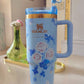 40 Oz Stanley X Coquette Tumbler Providing Durable Quality Comfortable Use Everyday Hydration Support - 1.18 Liter | Black