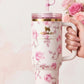 40 Oz Stanley X Coquette Tumbler Providing Durable Quality Comfortable Use Everyday Hydration Support - 1.18 Liter | Black