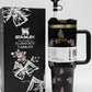 40 Oz Stanley X Coquette Tumbler Providing Durable Quality Comfortable Use Everyday Hydration Support - 1.18 Liter | Black