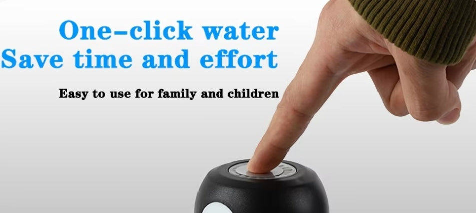 USB Rechargeable Automatic Water Bottle Pump – Electric Drinking Water Dispenser with One-Touch Switch for Gallon Bottles