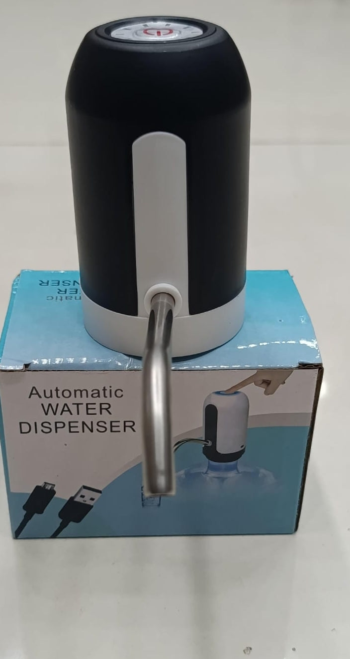 USB Rechargeable Automatic Water Bottle Pump – Electric Drinking Water Dispenser with One-Touch Switch for Gallon Bottles