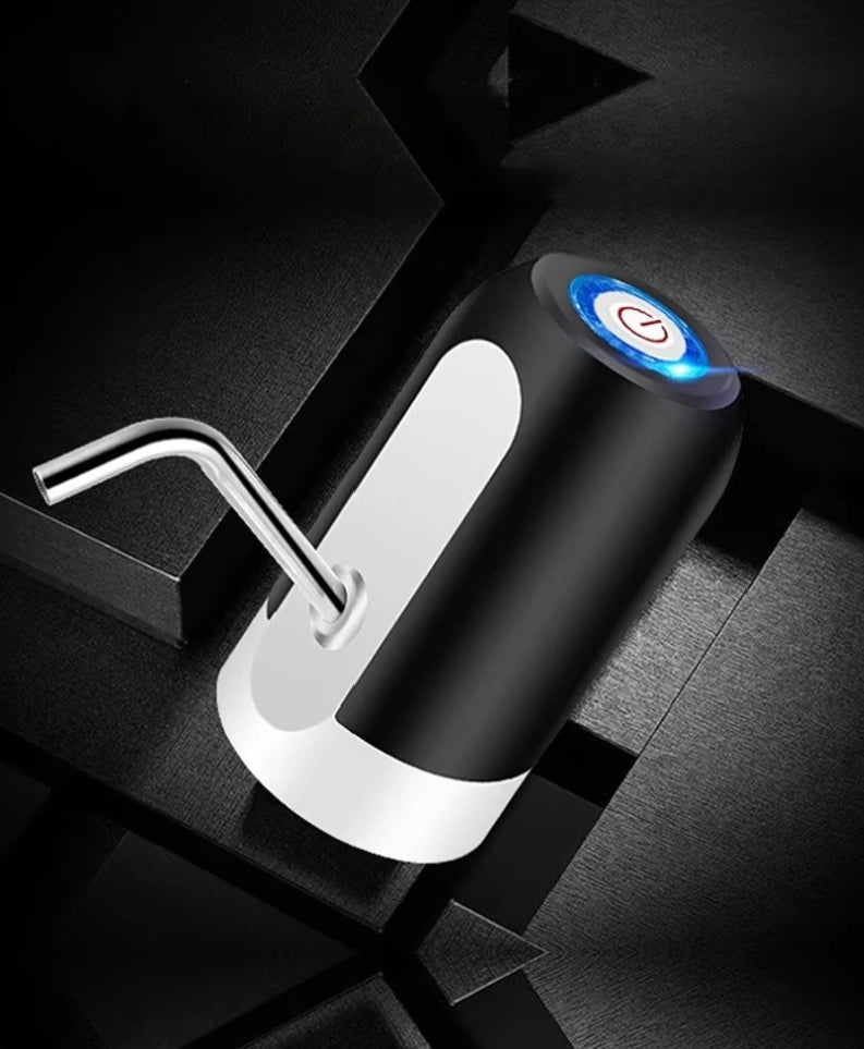 USB Rechargeable Automatic Water Bottle Pump – Electric Drinking Water Dispenser with One-Touch Switch for Gallon Bottles