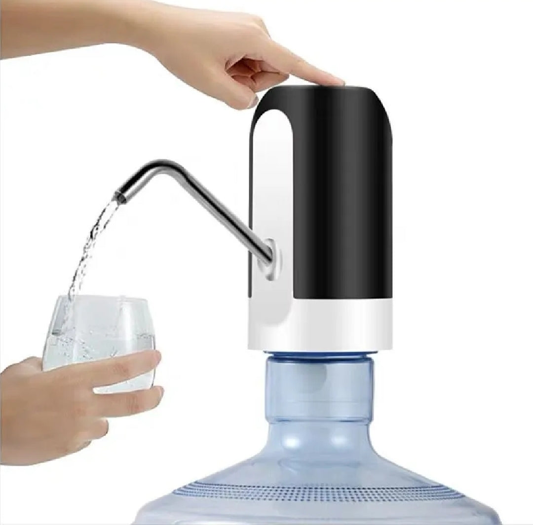 USB Rechargeable Automatic Water Bottle Pump – Electric Drinking Water Dispenser with One-Touch Switch for Gallon Bottles