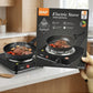 RAF 1000W Single Electric Stove – Portable Hot Plate Countertop Cooker with Adjustable Temperature Control & Overheat Protection