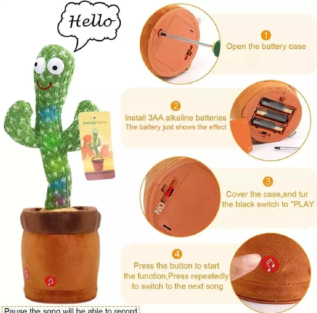 Cactus toy for toddlers